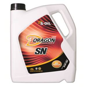 Моторное масло DRAGON SN SAE 5w30, 4л